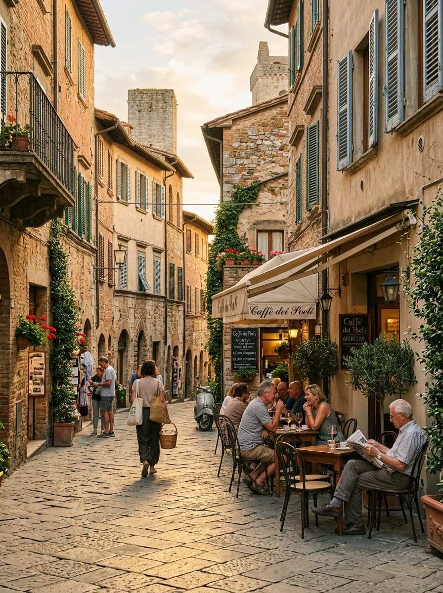 Classic European city street